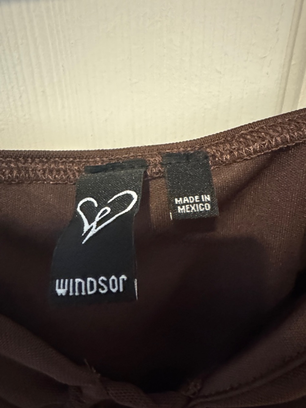 Windsor Brown Ruched Drawstring Cami - Picture 2 of 2